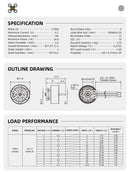 NewBeeDrone Flow 0802 Dual Ball Bearing Whoop motor 27000KV