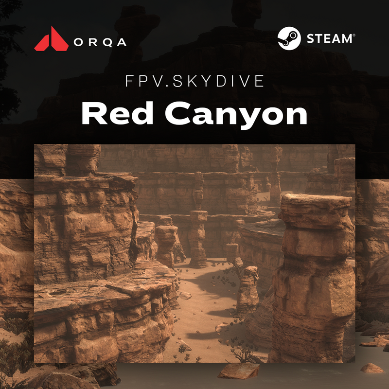 Orqa FPV.SkyDive - Red Canyon DLC