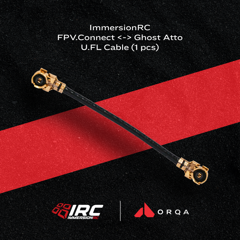 Orqa FPV.Connect to ImmersionRC Ghost Atto U.FL Cable