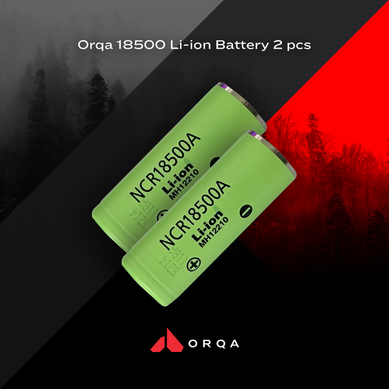 Orqa 18500 Li-ion Battery (2 pcs)