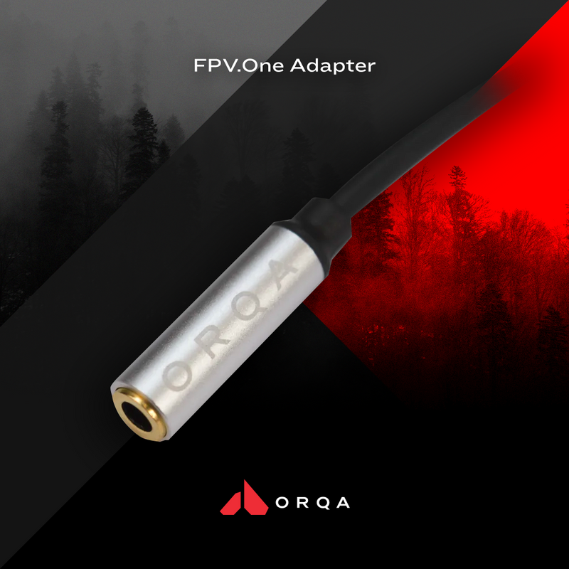Microphone/Headphones Adapter for Orqa FPV.One